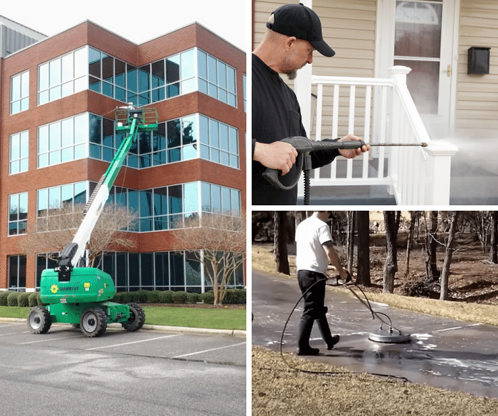 Commercial Power Washing The woodlands